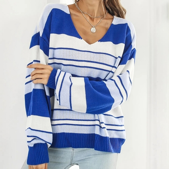 Striped Ombre Sweater. - Picture 5 of 5